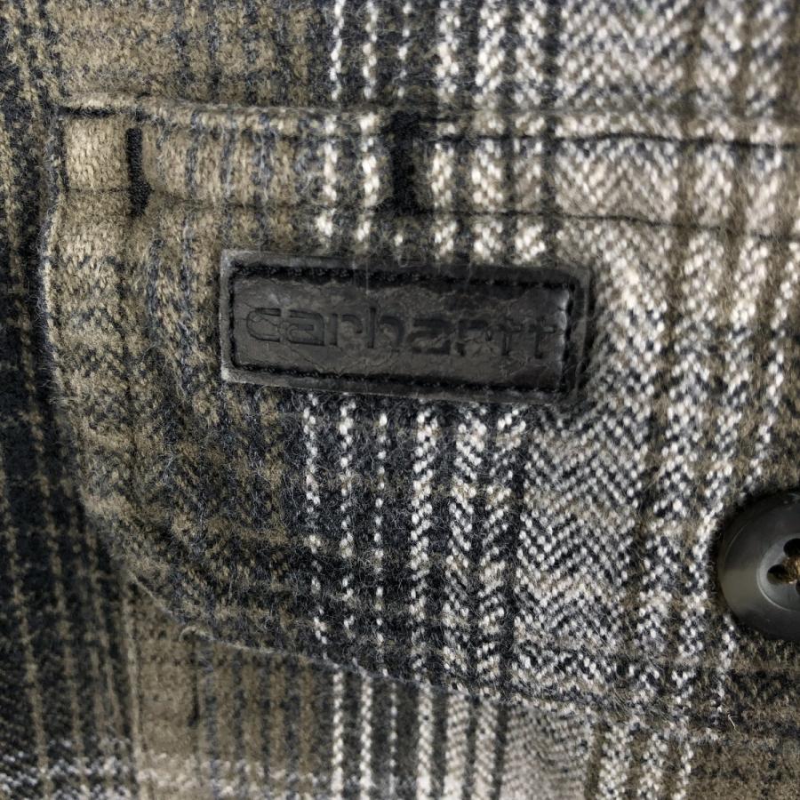 Carhartt（カーハート） 古着 オンブレチェック 長袖 フランネル