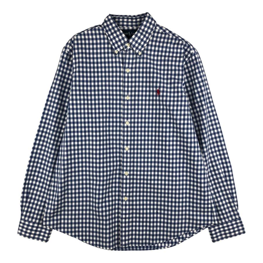 古着 ラルフローレン Ralph Lauren CUSTOM FIT ギンガムチェック 長袖