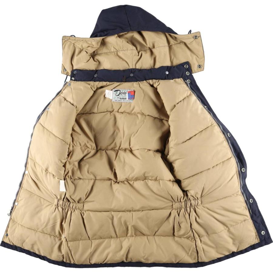 Schott N.Y.C（ショット） 古着 SCHOTT DOWN フード付き グースダウン 