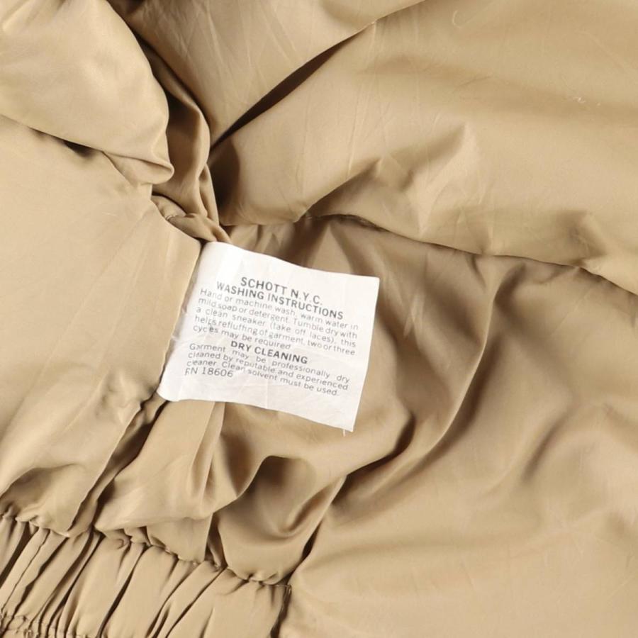 Schott N.Y.C（ショット） 古着 SCHOTT DOWN フード付き グースダウン