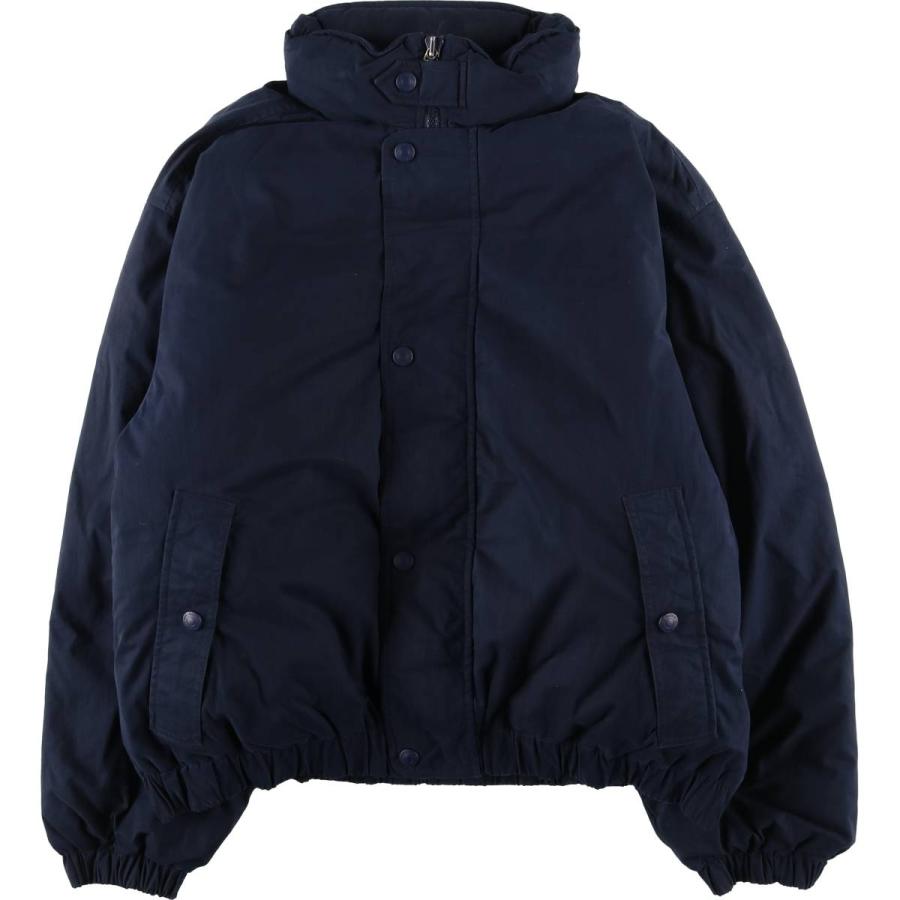 Eddie Bauer エディーバウアー グースダウン ネイビー Eddie Bauer（エディーバウアー） 古着 グースダウンジャケット メンズ