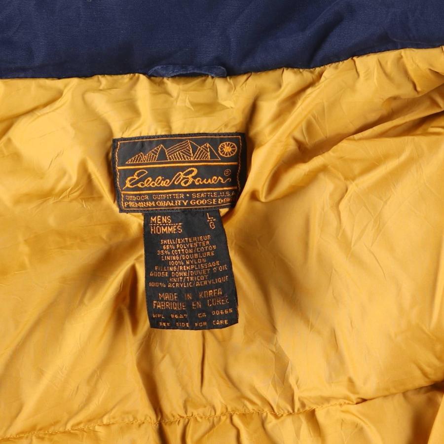 Eddie Bauer（エディーバウアー） 古着 80~90年代 黒タグ グースダウン