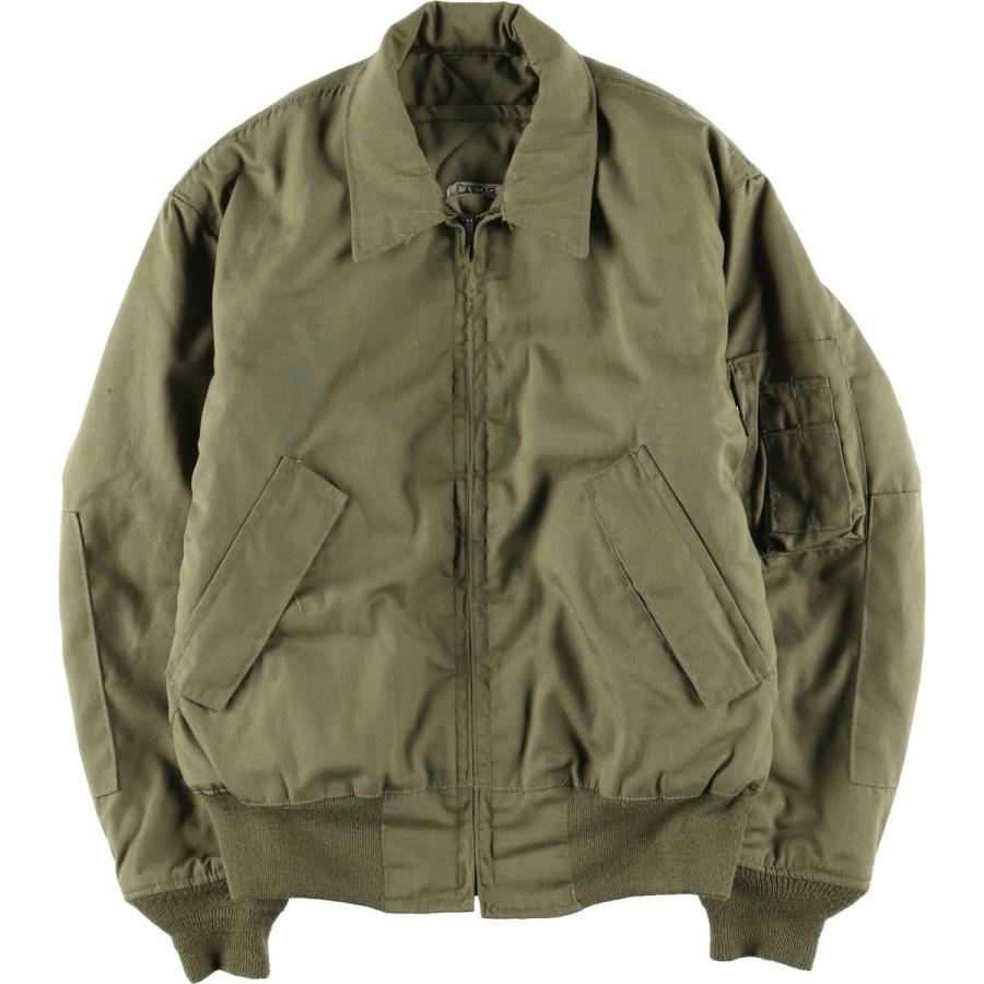 古着 80年代 米軍実品 CVC ミリタリー タンカースジャケット USA製