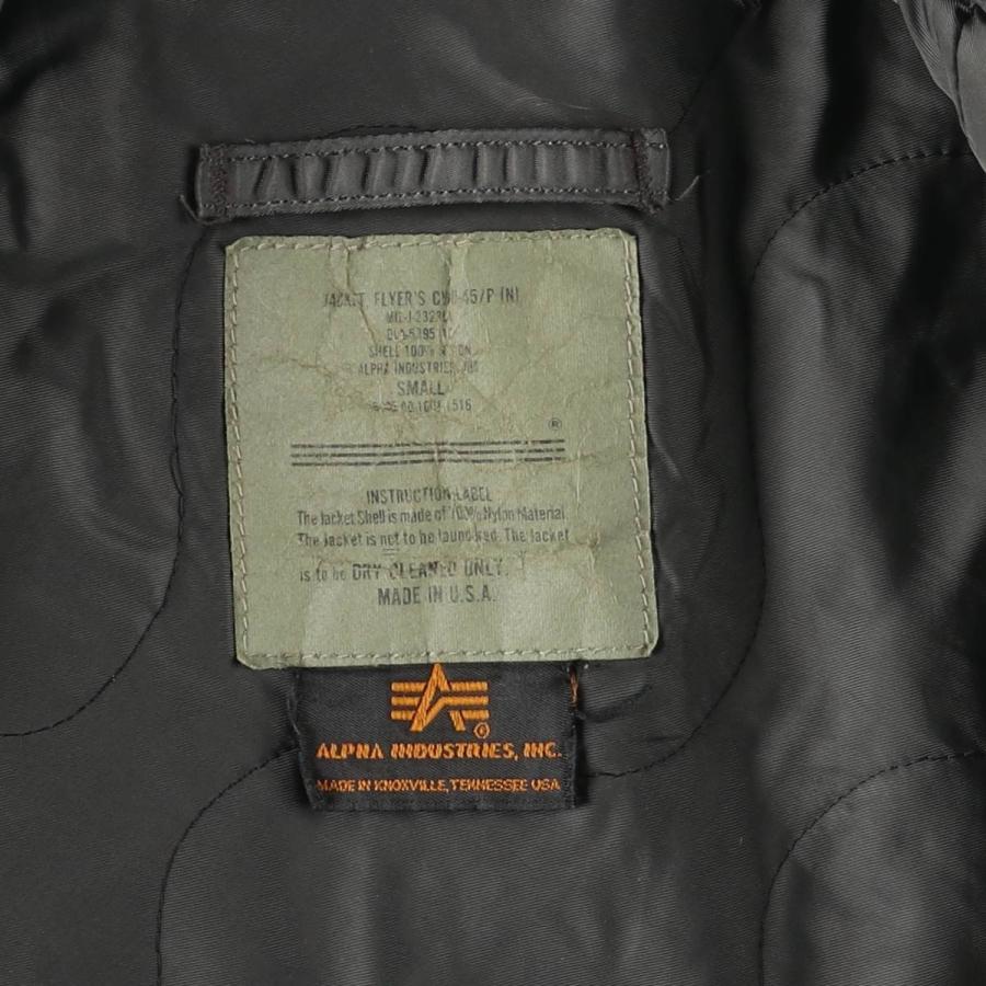 古着 民間品 アルファ ALPHA CWU-45/Pタイプ ミリタリー フライト