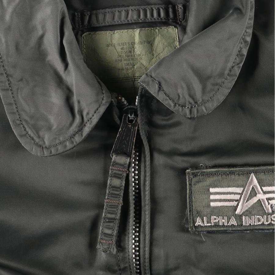 古着 民間品 アルファ ALPHA CWU-45/Pタイプ ミリタリー フライトジャケット USA製 メンズS相当/eaa609795 古着 民間品 アルファ ALPHA CWU-45/Pタイプ ミリタリー フライト