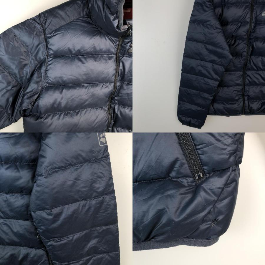 古着 ジャックウルフスキン Jack Wolfskin リップストップ ダウンパーカー メンズL相当/eaa609832 古着 ジャックウルフスキン Jack Wolfskin リップストップ ダウン