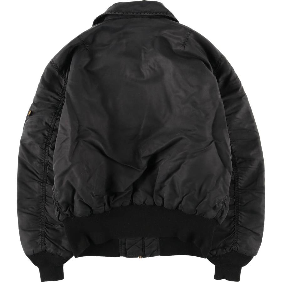 古着 民間品 アルファ ALPHA B-15タイプ 中綿入り ミリタリー フライト