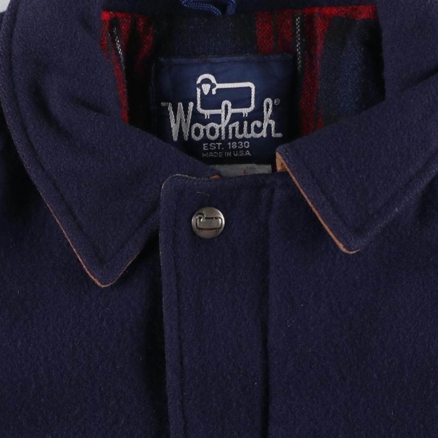 ウールリッチ ウールジャケット USA製 WOOLRICH（ウールリッチ） 古着 80年代 中綿入り ウールジャケット USA