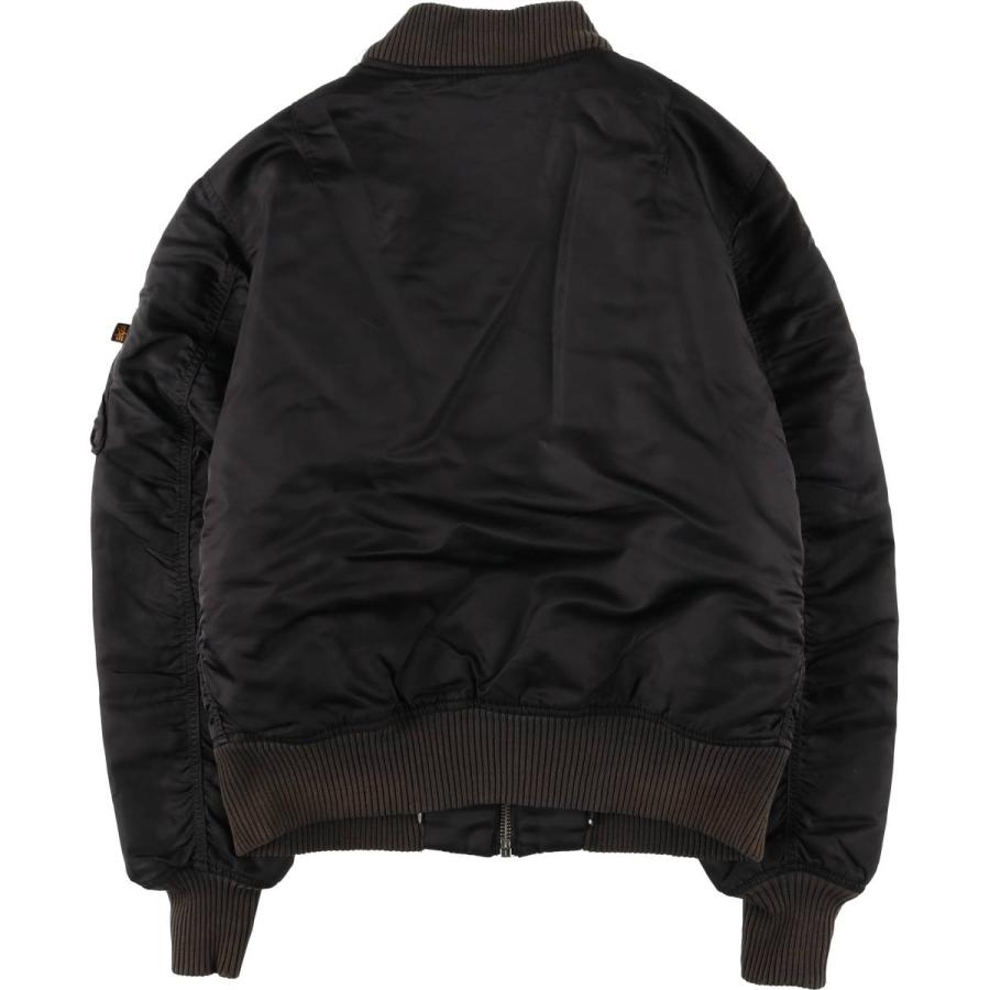 古着 民間品 アルファ ALPHA MA-1タイプ 中綿入り ミリタリー フライト