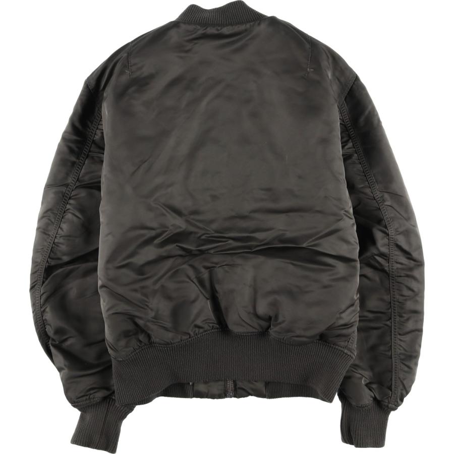 古着 民間品 アルファ ALPHA MA-1タイプ 中綿入り ミリタリー フライト