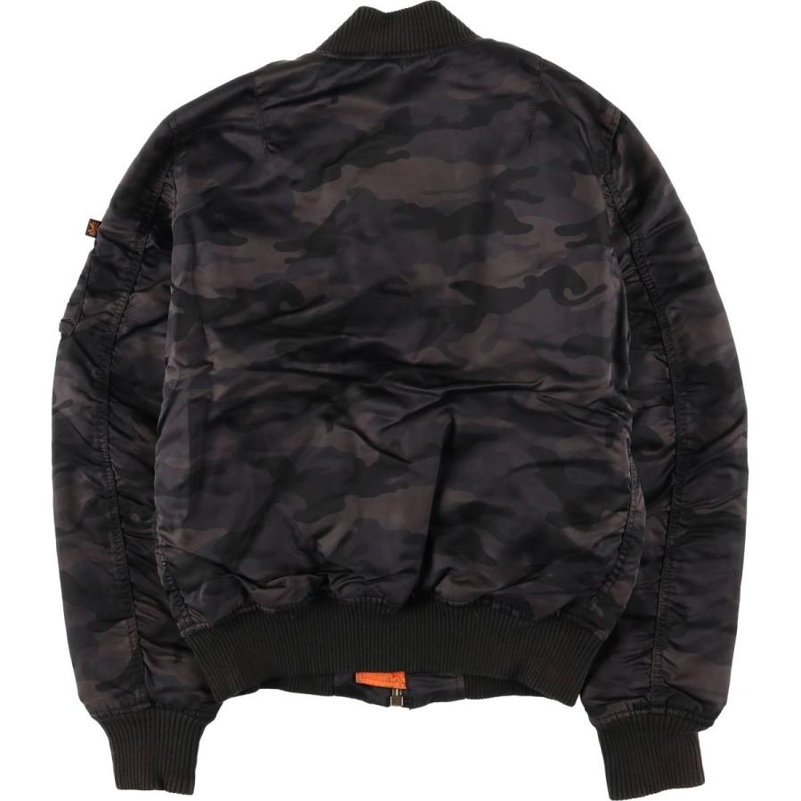 ALPHA迷彩 MA-1 フライトジャケット Alpha Industries（アルファ・インダストリーズ） メンズ ジャケット