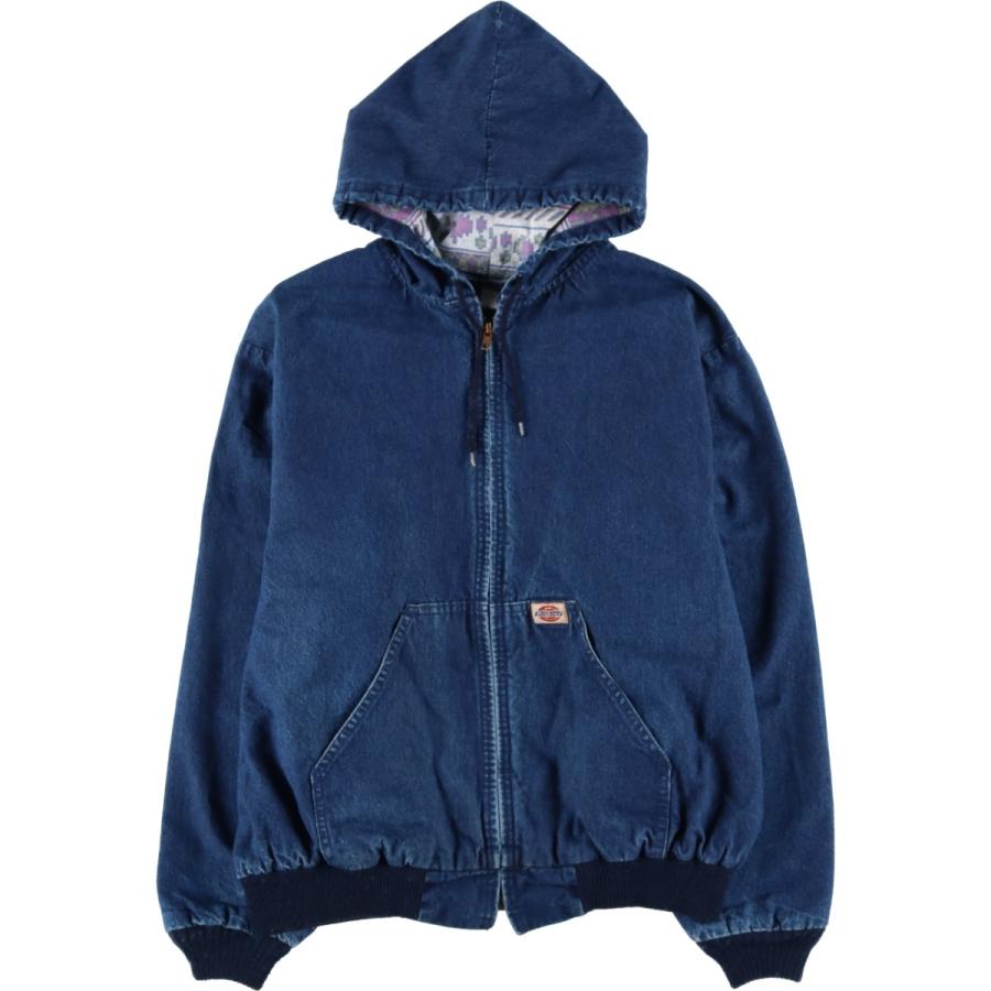 メキシコ製/ディッキーズ/デニム/アクティブジャケット/パーカー/デトロイト Dickies（ディッキーズ） 古着 アクティブジャケットタイプ デニム