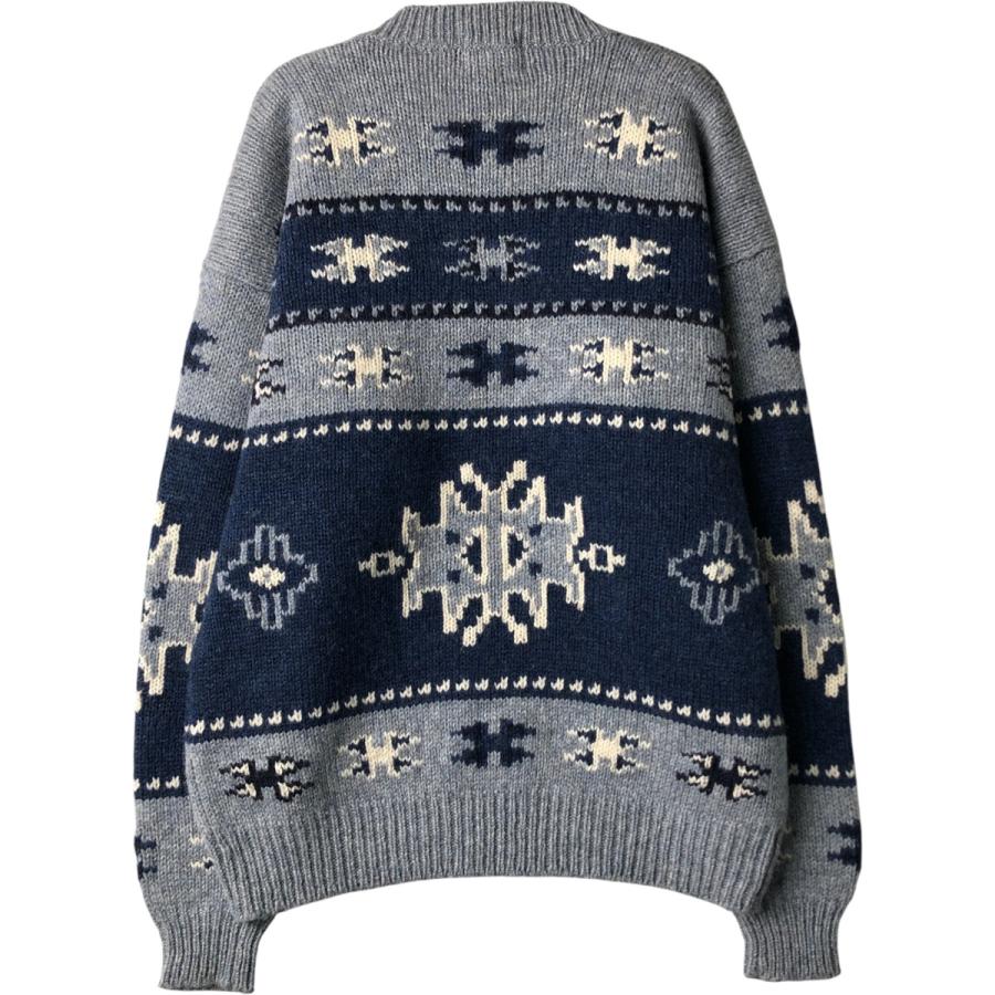 WOOLRICH（ウールリッチ） 古着 90年代 総柄 ウールニットセーター