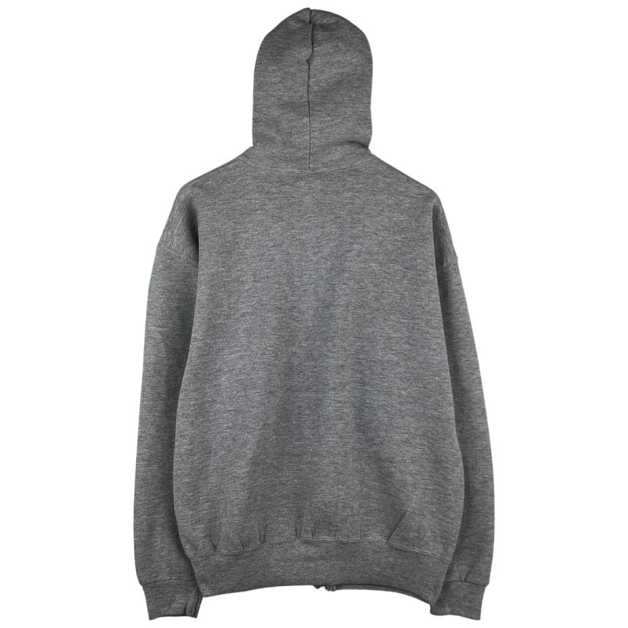 Russell athletic パーカー　フーディ　グレー　90年代 古着 90年代 ラッセル Russell ATHLETIC スウェットフルジップパーカー
