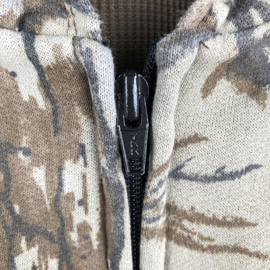 古着 90年代 RED HEAD 迷彩柄 リアルツリーカモ スウェットフルジップ