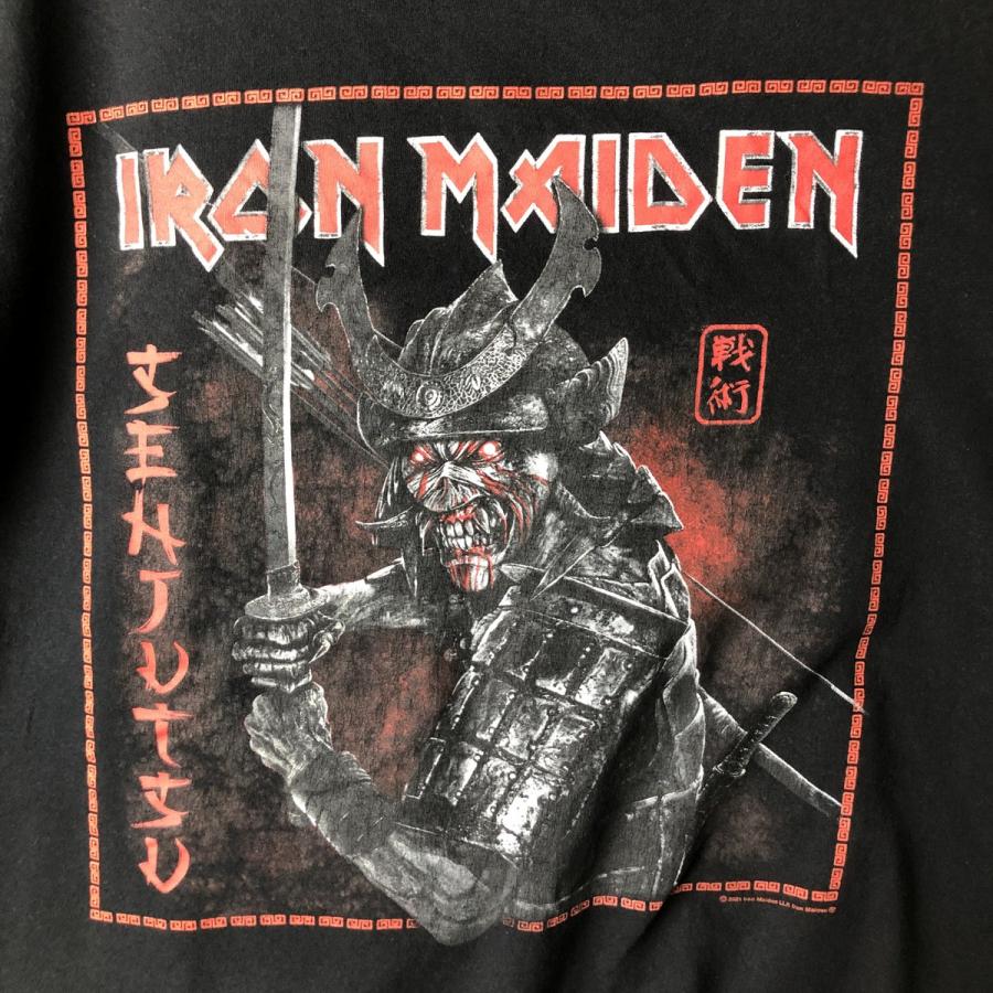 古着 IRON MAIDEN アイアンメイデン ドクロ柄 スカル柄 バンドTシャツ