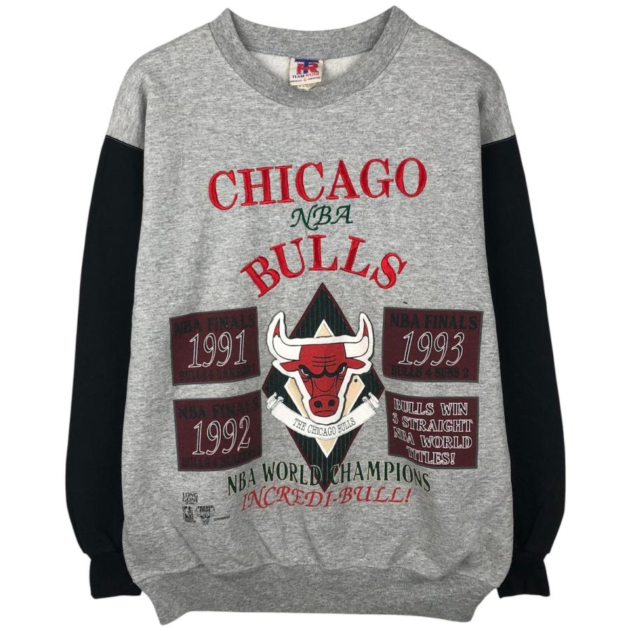 古着 TEAM RATED NBA CHICAGO BULLS シカゴ ブルズ スウェットシャツ トレーナー USA製 メンズL相当 ヴィンテージ/eaa610063 古着 TEAM RATED NBA CHICAGO BULLS シカゴ ブルズ スウェットシャツ