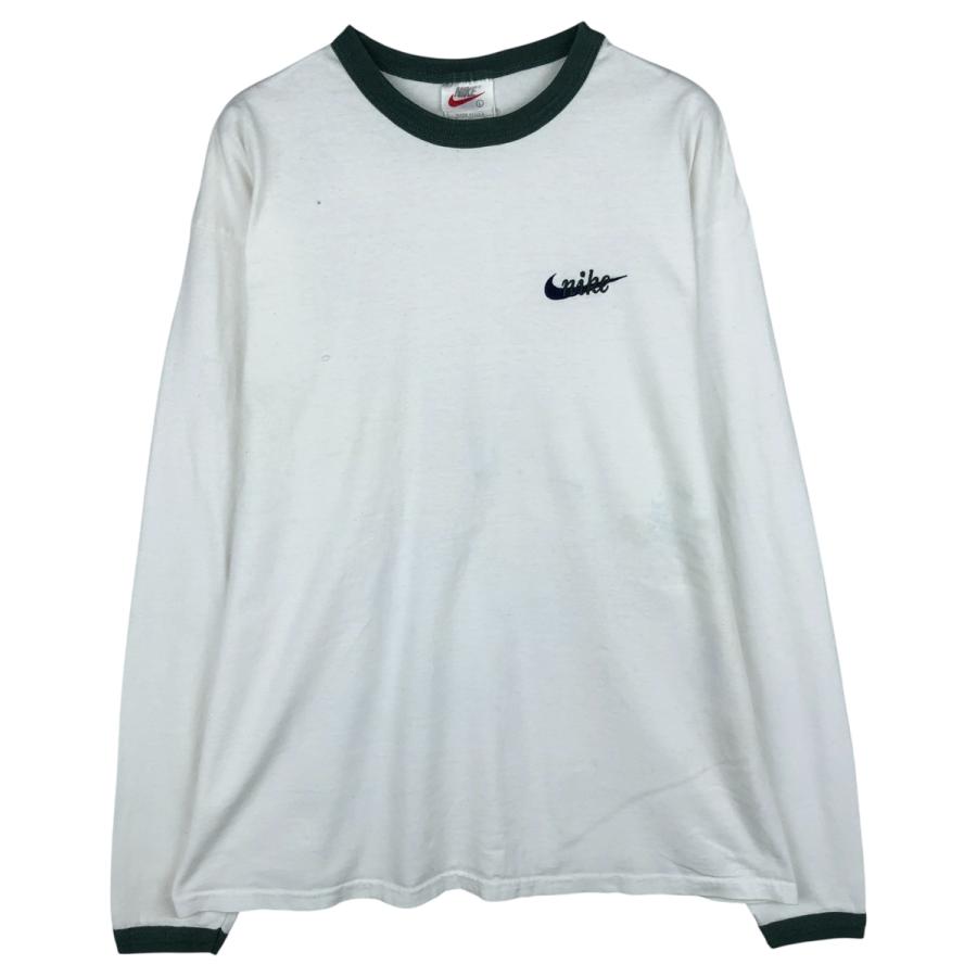 NIKE ロングTシャツ VINTAGE 古着 OLD NIKE（ナイキ） 古着 90年代 リンガータイプ ロングTシャツ ロンT USA