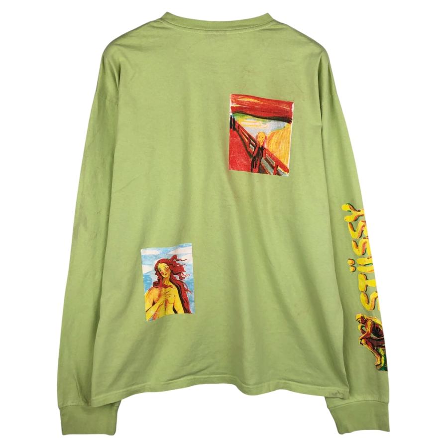 STUSSY（ステューシー） 古着 サーフ スケート アート ロングTシャツ 