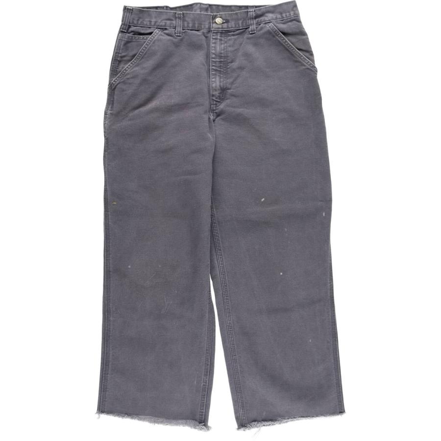 Carhartt Dungaree Fit ダックペインターパンツ W34 Carhartt（カーハート） 古着 Carhartt Original Dungaree Fit カット