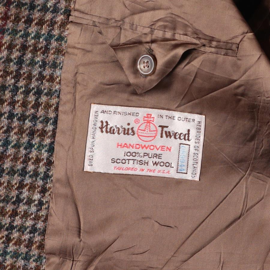 古着 ノードストローム NORDSTROM Harris Tweed ハリスツイード 千鳥格 