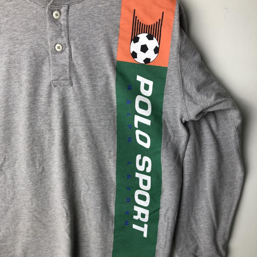 古着 90年代 ラルフローレン POLO SPORT ポロスポーツ ヘンリーネック