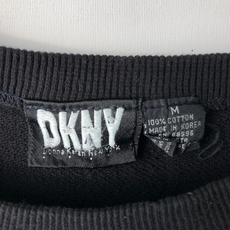 古着 90年代 ダナキャランニューヨーク DKNY プリントスウェットシャツ トレーナー メンズM相当 ヴィンテージ/eaa610379 古着 90年代 ダナキャランニューヨーク DKNY プリントスウェットシャツ