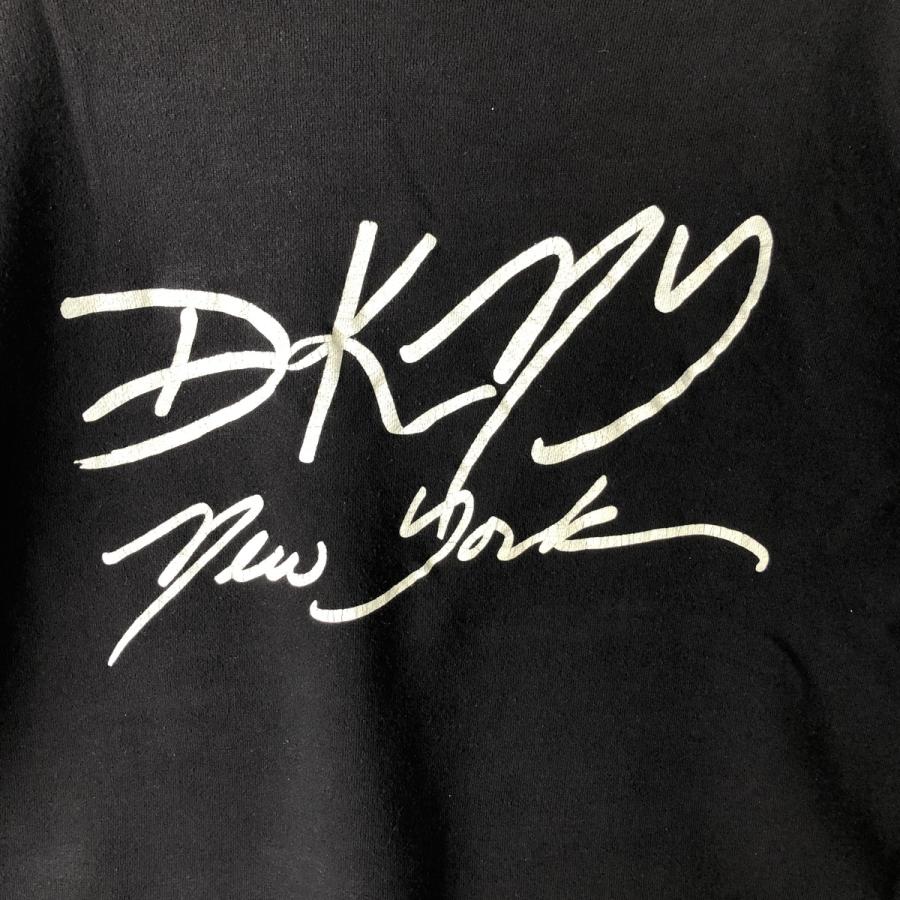 古着 90年代 ダナキャランニューヨーク DKNY プリントスウェットシャツ