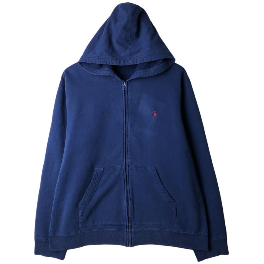 古着 ラルフローレン Ralph Lauren POLO by Ralph Lauren スウェットフルジップパーカー メンズXL相当/eaa610382 古着 ラルフローレン Ralph Lauren POLO by スウェットフルジップ