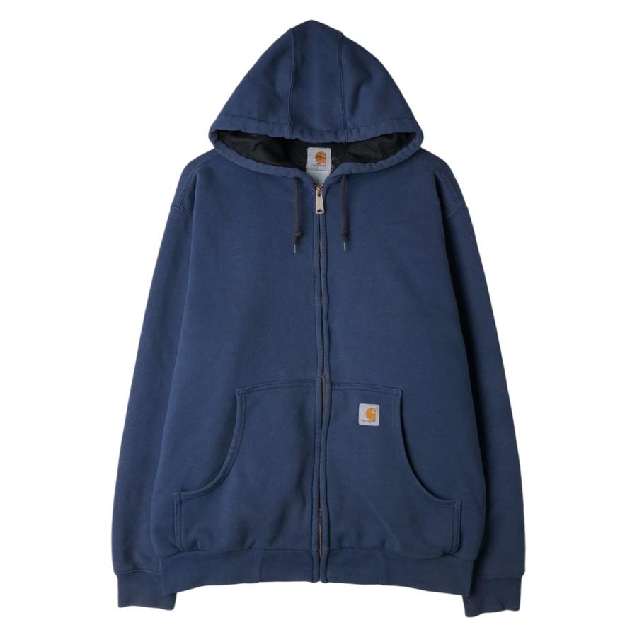 Carhartt（カーハート） 古着 スウェットフルジップパーカー メンズXL
