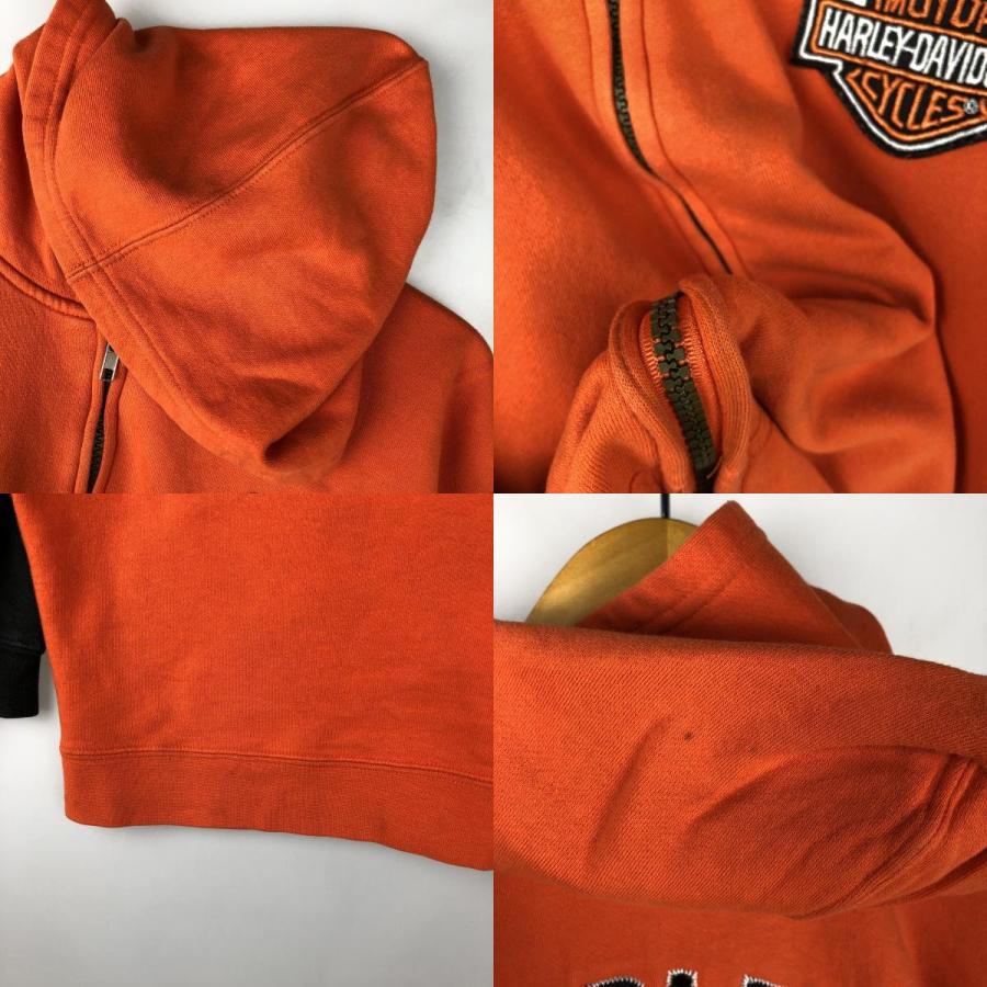古着 ハーレーダビッドソン Harley-Davidson スウェットフルジップパーカー レディースXL相当/eaa610642 古着 ハーレーダビッドソン Harley-Davidson スウェットフルジップ