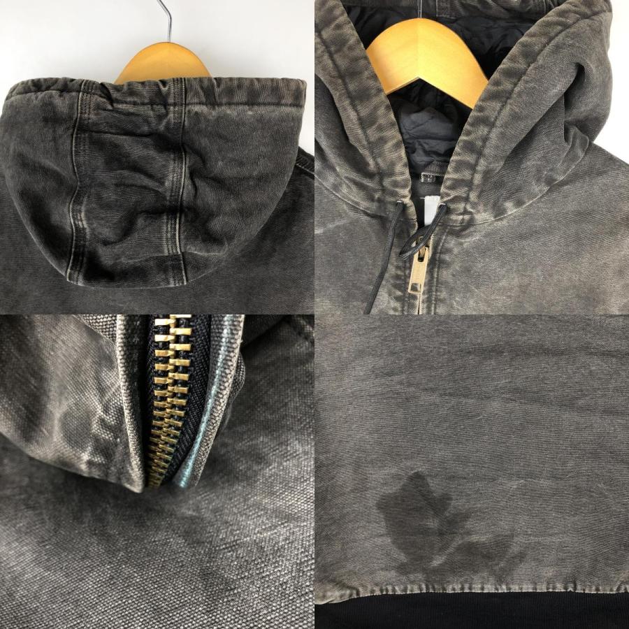 Carhartt（カーハート） 古着 中綿入り フード付き ダックベスト
