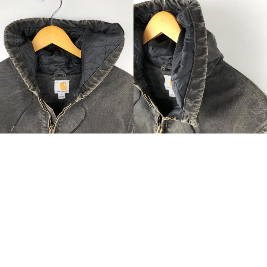 Carhartt（カーハート） 古着 中綿入り フード付き ダックベスト