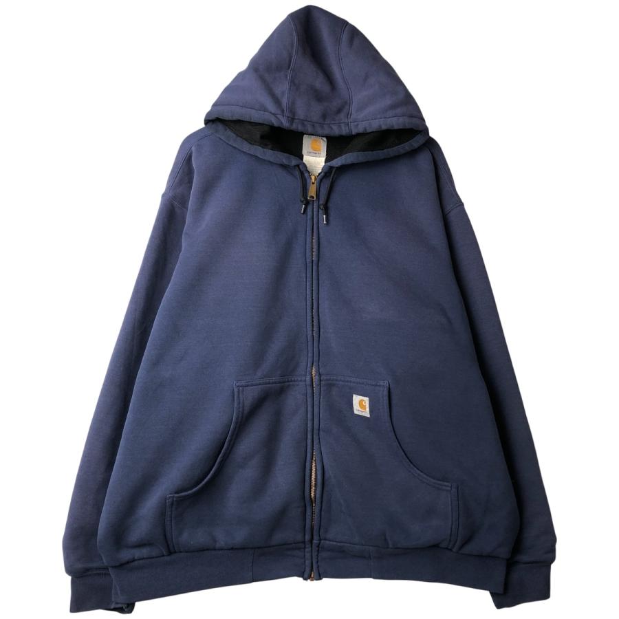 Carhartt（カーハート） 古着 スウェットフルジップパーカー メンズXXL