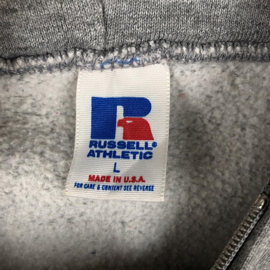k*1様 激レア美品90s usa製　ラッセル　Russell フルジップパーカ 古着 90~00年代 ラッセル Russell ATHLETIC スウェットフルジップ