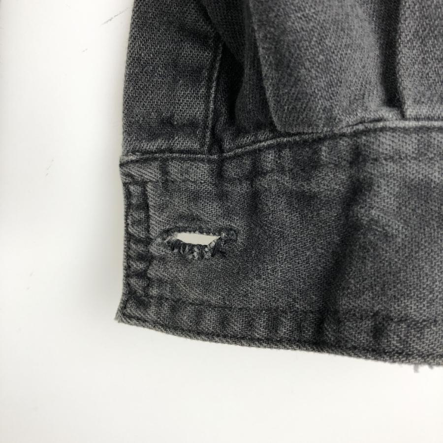古着 90年代 リーバイス Levi's 長袖 ブラックデニムシャツ メンズM相当 ヴィンテージ/eaa610918 Levi's（リーバイス） 古着 90年代 長袖 ブラックデニムシャツ メンズM