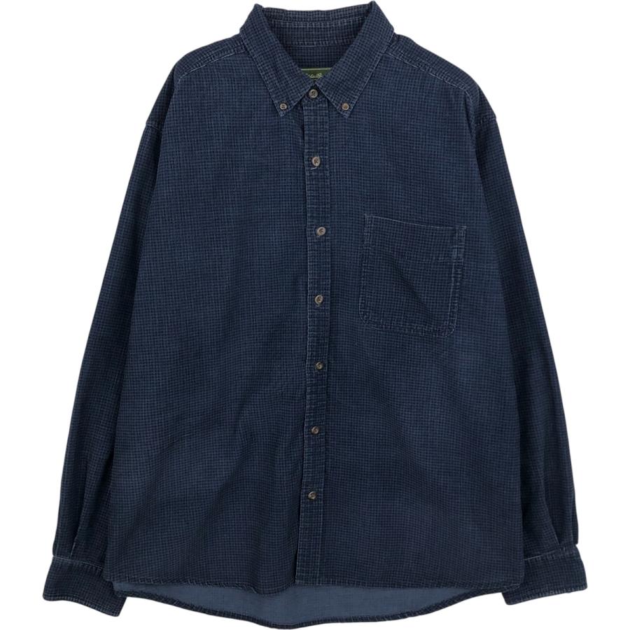 古着 エディーバウアー Eddie Bauer 長袖 ボタンダウンチェックシャツ メンズL相当/eaa558767 古着 エディーバウアー Eddie Bauer 長袖 ボタンダウンチェックシャツ