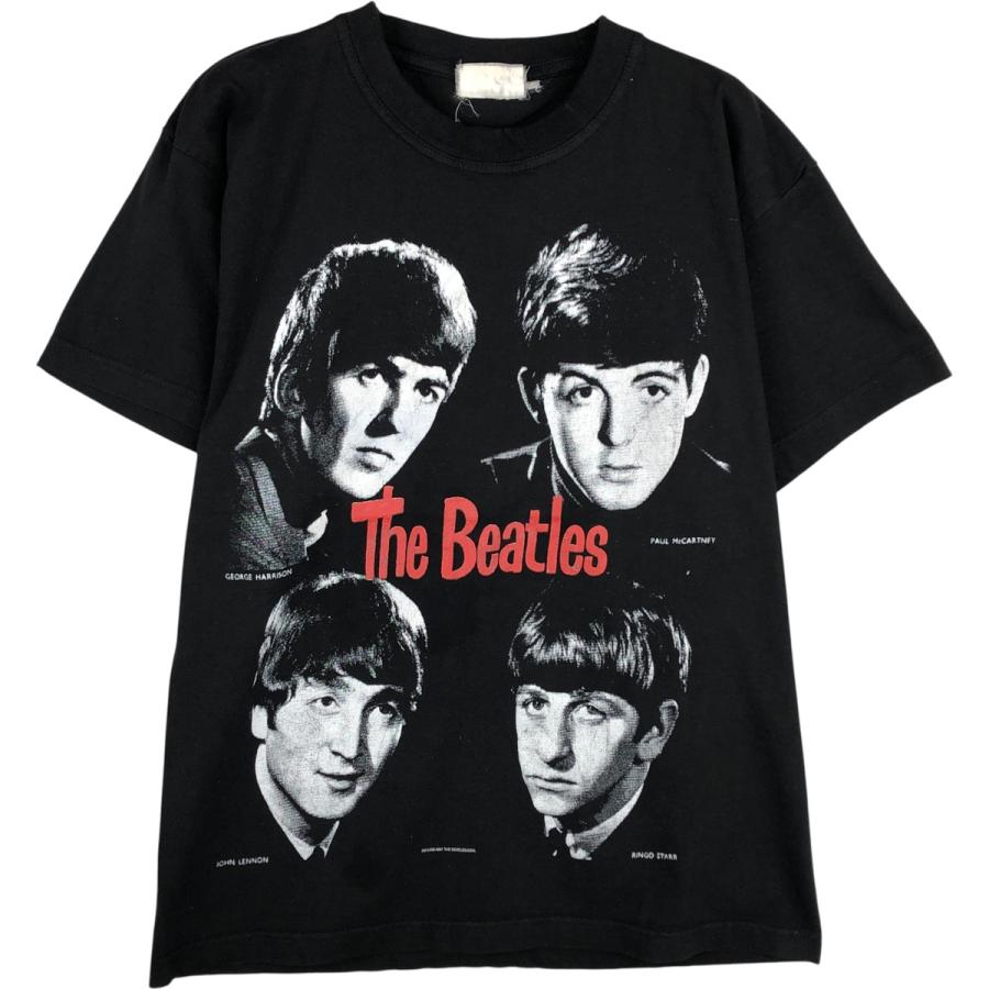 古着 THE BEATLES ビートルズ 大判プリント バンドTシャツ バンT