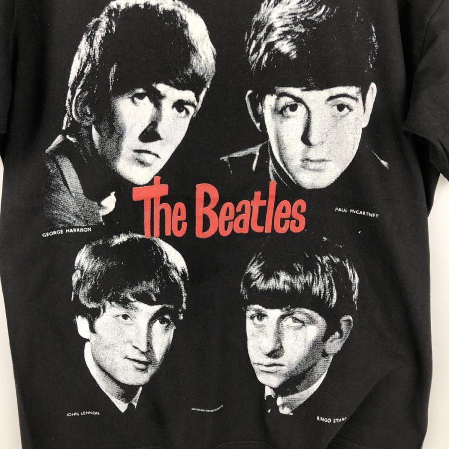 古着 THE BEATLES ビートルズ 大判プリント バンドTシャツ バンT