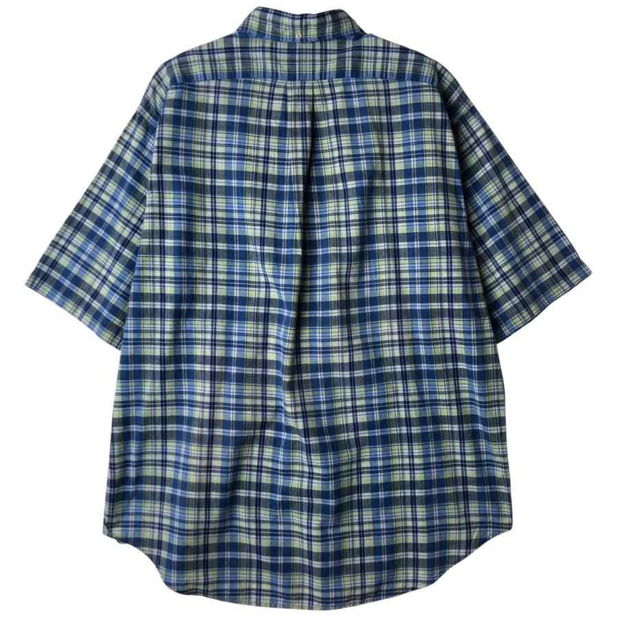 古着 ラルフローレン Ralph Lauren PURCELL マドラスチェック 半袖
