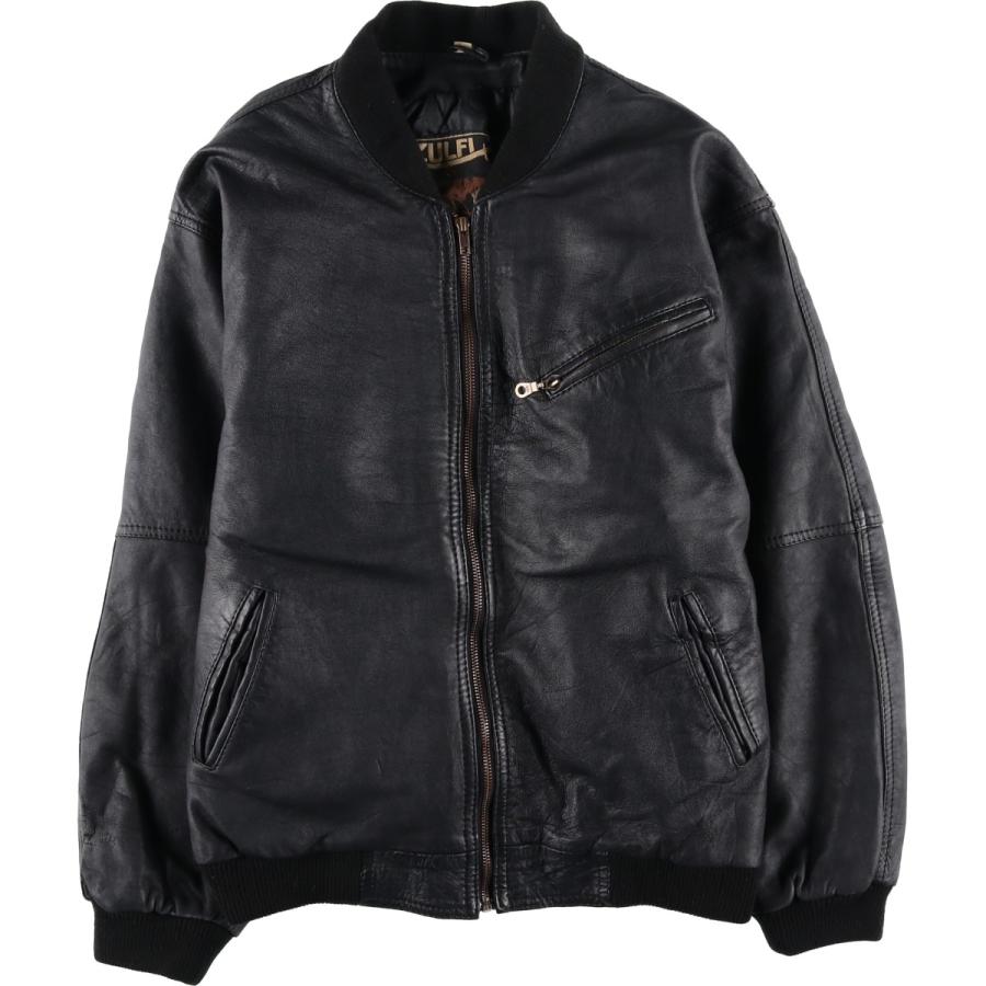 古着 ZULFI 中綿入り レザーブルゾン メンズL相当 /eaa611119 : 古着屋
