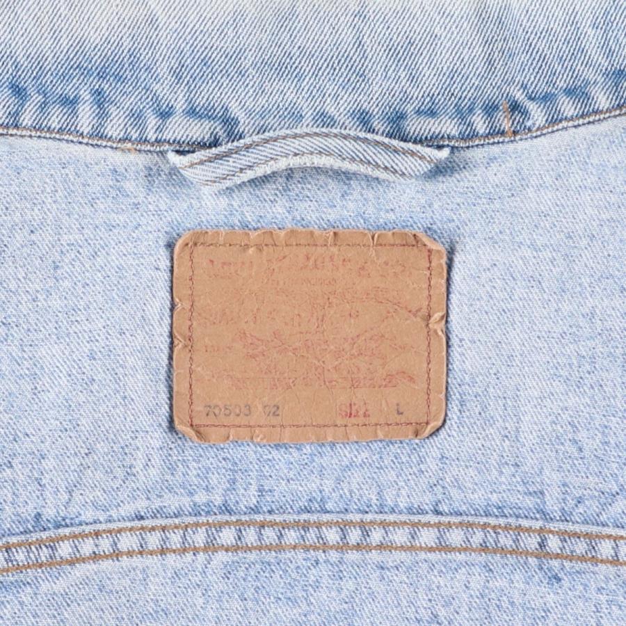 Levi's（リーバイス） 古着 デニムジャケット Gジャン メンズL相当
