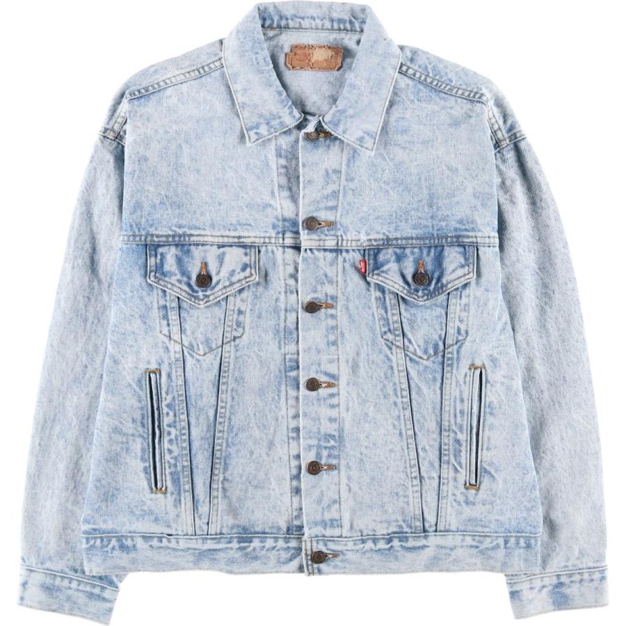 古着 90年代 リーバイス Levi's 70507-0219 デニムジャケット Gジャン USA製 メンズL相当 ヴィンテージ/eaa611133 Levi's（リーバイス） 古着 90年代 Levi's 70507-0219 デニム