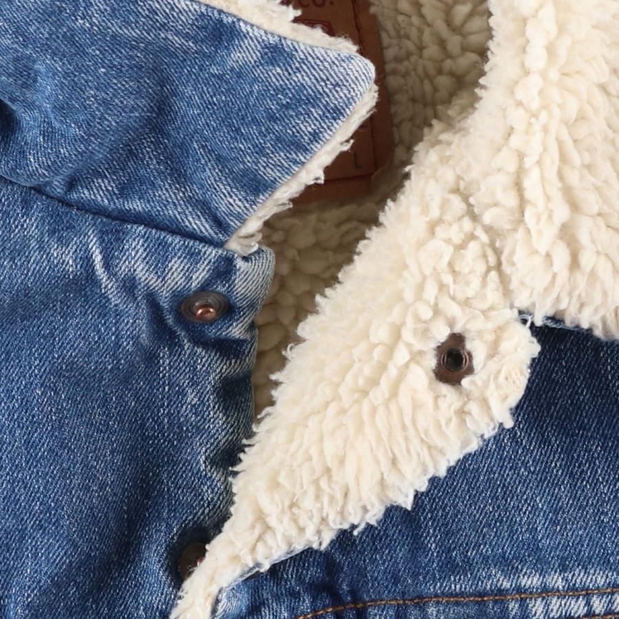 古着 90年代 リーバイス Levi's 71500-0414 デニムボアジャケット メンズL相当 ヴィンテージ/eaa611137 Levi's（リーバイス） 古着 90年代 Levi's 71500-0414 デニムボア
