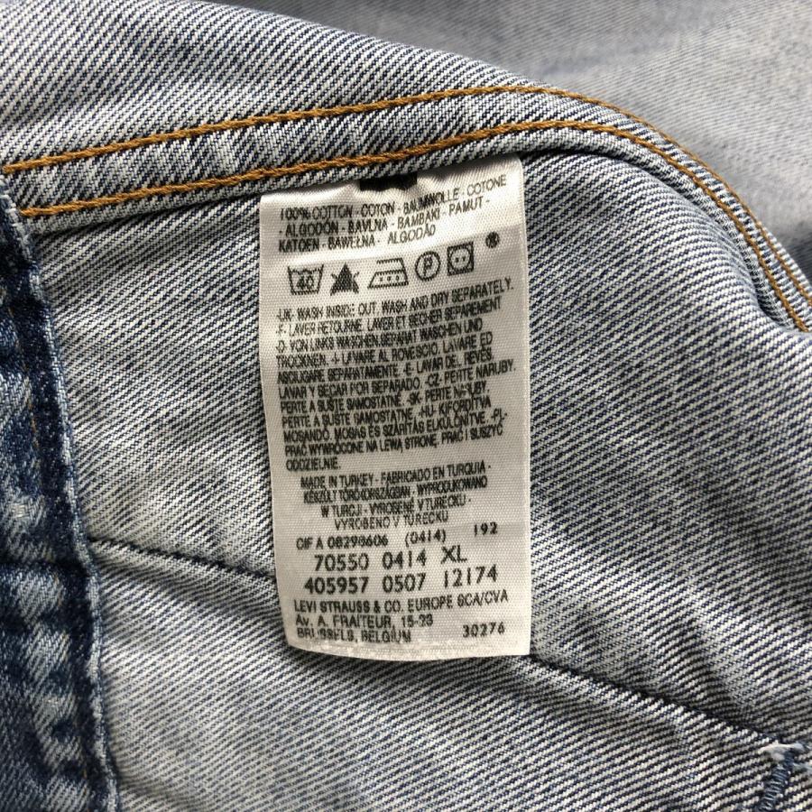 Levi's（リーバイス） 古着 00年代 Levi's 70550-0414 ユーロモデル