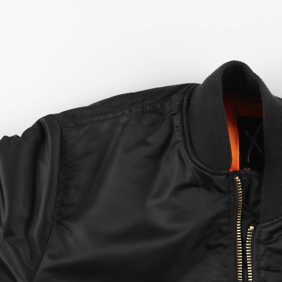 古着 民間品 アルファ ALPHA MA-1タイプ THE WEEKEND XO バック