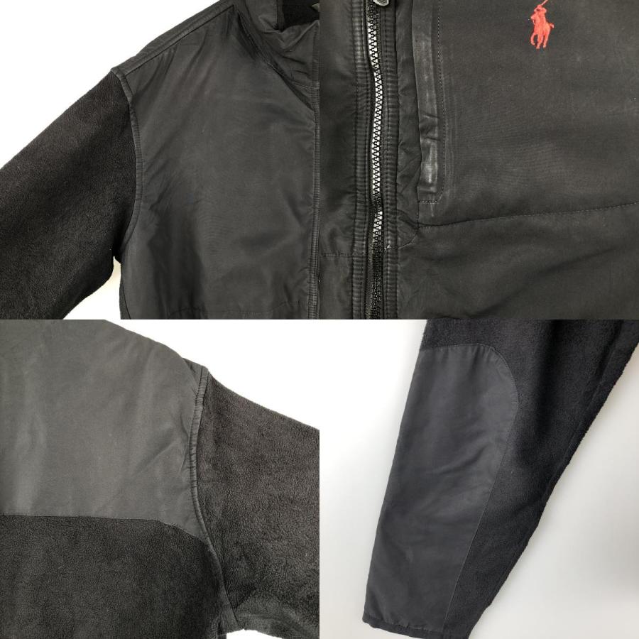 古着 ラルフローレン Ralph Lauren POLO by ナイロンxフリース