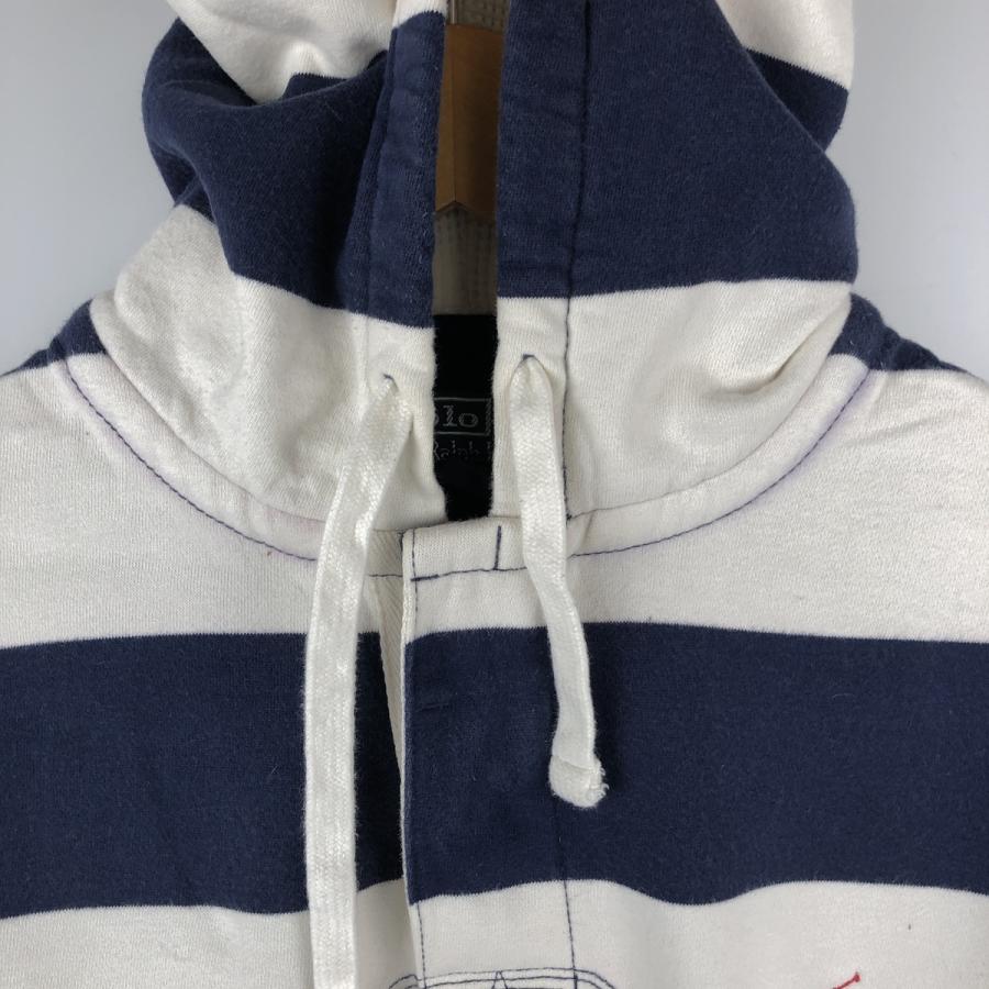 古着 ラルフローレン Ralph Lauren POLO by ボーダー柄 スウェット