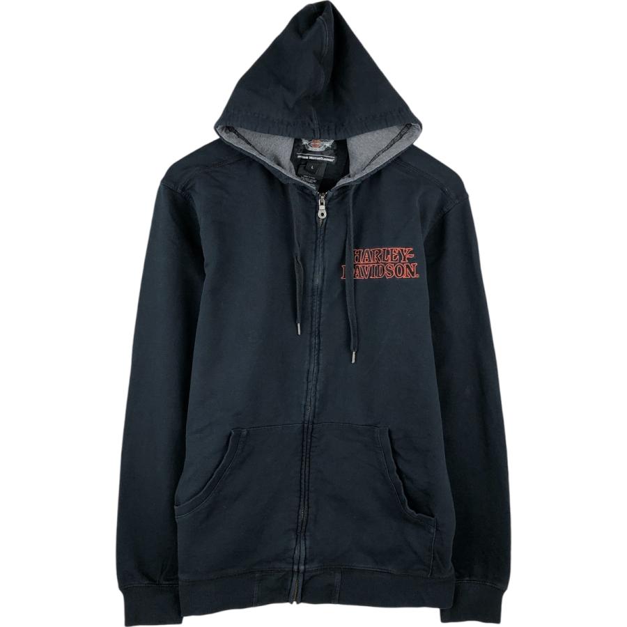 古着 ハーレーダビッドソン Harley-Davidson ドクロ柄 スカル柄