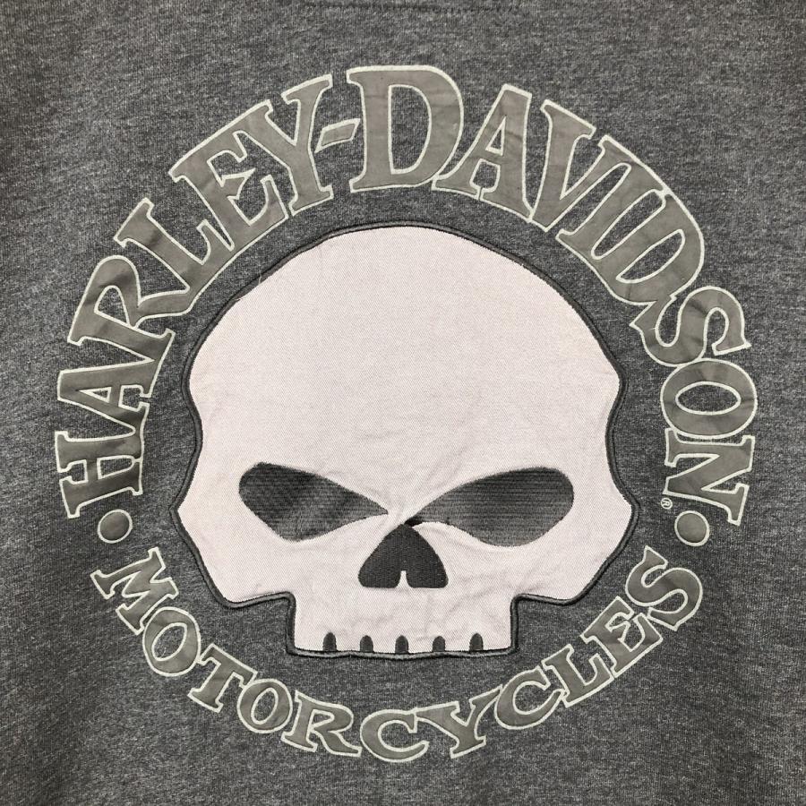 古着 ハーレーダビッドソン Harley-Davidson ドクロ柄 スカル柄